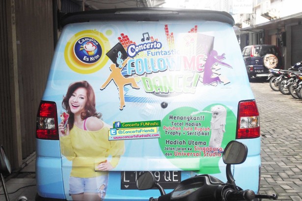 Jasa Sticker Mobil Jogja