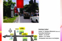 Titik Baliho di Selokan Mataram