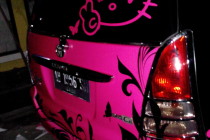 Sticker Mobil Hello Kitty