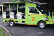 Sticker branding kereta wisata